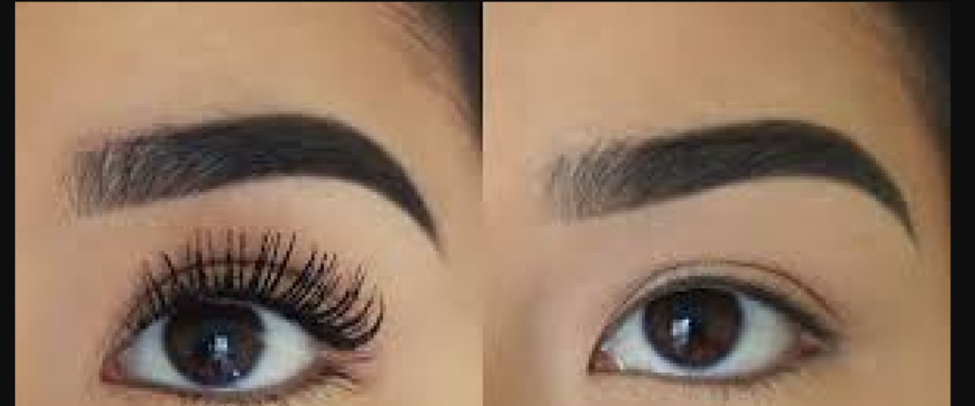 What kind of eyelashes are attractive?